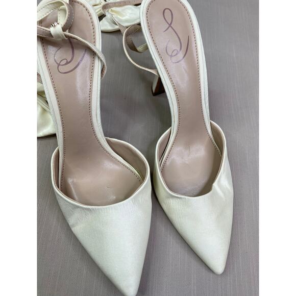 Womens Sam Edelman Halie Pump, Pearl Ivory, Sz 10, 150$ - Picture 5 of 10